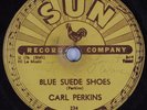 Hear Rockabilly 78 CARL PERKINS Blue Suede Shoes SUN 234 Elvis