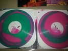 Blink 182 self titled pink green swirl LP vinyl record dude ranch deja s/t MTS