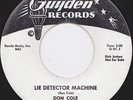 ROCKER  ROCKABILLY   Don Cole - Lie detector machine   ((HEAR))
