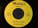 OTHER KIND 1967 psych/garage 45 NO TIME TO LEND / CAN'T WAIT FOREVER VG+