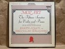 Szigeti violin Mozart: 15 Sonatas Vol. 1 Horszowski Vanguard Stereo Box LP