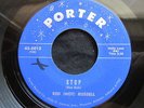 RED HOT RUSSELL Stop Porter Rockabilly Rocker 45 HEAR