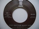 NORTHERN 70S MARVIN HOLMES YOU BETTER KEEP HER BROWN DOOR RECORDS
