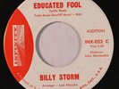 rare Northern Soul 45 BILLY STORM educated fool Listen