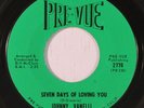 rare Northern Soul 45 JOHNNY VANELLI seven days of loving you PRE-VUE Hear