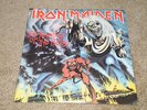 IRON MAIDEN The Number of the Beast/LP RECORD ALBUM/80's Heavy Metal Rock Band