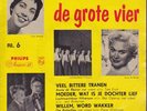 DE GROTE VIER NO 6 Corry Brokken DUTCH PS FEMALE VOCAL 45 EP