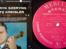 HENRYK SZERYNG / Music of Fritz Kreisler / Mercury SR-90348