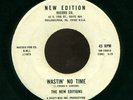 NEW EDITIONS - WASTIN' NO TIME / VARGO - RARE PHILLY FUNK PSYCH