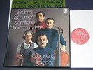 BRAHMS SCHUMANN string quartets QUARTETTO ITALIANO 3 lp philips mint- box