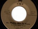 RARE NORTHERN SOUL 45 BOBBY GUITAR WOOD IT'S MIGHTY NICE TO KNOW/VOYAGE TO THE