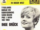 EUROVISION 1967 Germany Inge Brück 