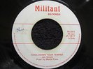 COOL  DOWN  YOUR  TEMPER  /  JAH  STITCH  /  orig  MILITANT  7  in  1977