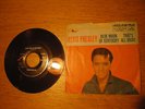 ELVIS PRESLEY 7 INCH VINYL BLUE MOON OF KENTUCKY / THATS ALL RIGHT RCA VICTOR