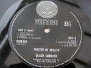 Black Sabbath MASTER OF REALITY UK 1ST SWIRL 1Y1/2Y1 W/ POSTER PLAYS MINT MINUS