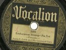 Junie C Cobb & Grains of Corn, Endurance Stomp James Blythe Vocalion 1204 78 rpm
