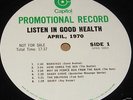 BEATLES THE BAND  PINK FLOYD FRED NEIL WLP PROMO LP DJ COPY Lp 1970 CAPITOL VG++