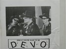 DEVO Sing If You're Glad To Be Live Vinyl LP Not TMOQ