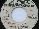 JOE HIGGS There's a reward REGGAE SOUL JAMAICA ORIG 1980 ELEVATION 45 Vinyl 7
