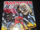 IRON MAIDEN NUMBER OF THE BEAST LP SINGAPORE ASIA EMI + INSERT RARE