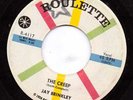 HALLOWEEN POPCORN bw/ ROCKABILLY--JAY BRINKLEY--the CREEP-- HEAR BOTH-- ROULETTE