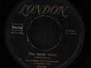 ROCKABILLY 45 CARL PERKINS BLUE SUEDE SHOES GERMAN LONDON GOLD PRINT LOOK