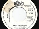 ACCEPT -BALLS TO THE WALL -1984  SPANISH PROMO ONLY U.D.O METAL