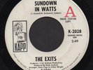 THE EXITS Another Sundown In Watts RARE NORTHERN SOUL 45 Listen