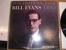 Bill Evans Trio Portrait In Jazz Riverside 12-315 Early Mono Pressing Nice