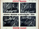 STEVE MANN Straight Life Custom Fidelity lp VG+/VG+ Folk Psych Taj Mahal Zappa
