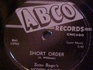 rare Jazz ABCO 78 Zona Sago Modern Sounds 