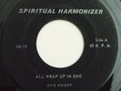 Rare FL Black Gospel 45 OTIS WRIGHT All Wrap Up In One on Spiritual Harmonizer