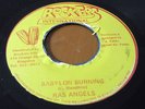 Ras Angels Babylon Burning Rare Killer Roots 7