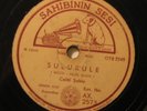 TURKISH 78 RPM   GYPSY TRADITIONAL ETHNIC FOLK   DRONE   CELAL SAHIN   HEAR MP3