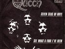 QUEEN-SEVEN SEAS OF RHYE-EXTRA RARE ORIGINAL DIFFERENT YUGOSLAV PS 45rpm 1974