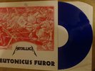 LP METALLICA TEUTONICUS FUROR LIVE IN LONDON 1988 BLAUES VINYL slayer megadeth