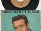 ROCKABILLY-CARLTON EP 7/1072 w/COVER-JACK SCOTT SINGS-NO ONE WILL EVER KNOW+3