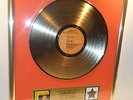 Elvis Presley Rock N' Roll goldene Schallplatte