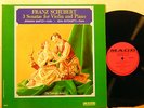 Mace M 9012 Johanna MARTZY Antonietti Schubert Violin Sonatas  VG++ TO NM