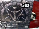 SLAYER   Divine Intervention RED vinyl LP in Shrink 1994 w/ Lyric Insert