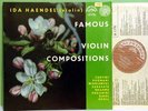 SUAST * Famous Violin Compositions* TARTINI, RAVEL * Ida Haendel * NM * Red Lbl