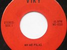 VIKY (VICKY LEANDROS) Mh me filas RARE PRIVATE 45 7