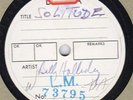 Billie Holiday UNKNOWN TEST PRESSING Solitude w73795T6a in wax EE+