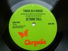 JETHRO TULL Thick As A Brick UK CHRYSALIS 1st WHITE i