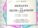 BACH SONATAS /RAMPAL/VEYRON.LACROIX/ducretet thomson 320c021