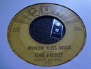 ELVIS PRESLEY ORIGINAL 45 SUN 215 MILKCOW BLUES BOOGIE