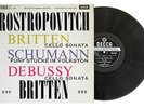 SXL 2298 ROSTROPOVICH BRITTEN CELLO SONATA LP ED 1. 1962