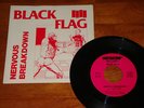 BLACK FLAG NERVOUS BREAKDOWN ORIGINAL 1978 PRESSING 7