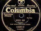 Sam Morgan’s Jazz Band 78 rpm Jazz Record Columbia 14539  E+