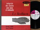 Janos Starker:Beethoven Cello Sonatas Complete:Erato EJAS 6/7:Rare Orig NM/NM-